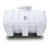 Water Tank Al-Mukhtar Horizontal Polyethylene 6000 Liter Capacity - Image 1