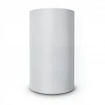 ورق جدران بتصميم سادة، لون رمادي شاحب، مقاس 15.6 م × 106 سم 