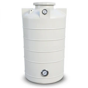Vertical Water Tank 10000 Liter Polyethylene, Diameter 206 cm, Height 315 cm