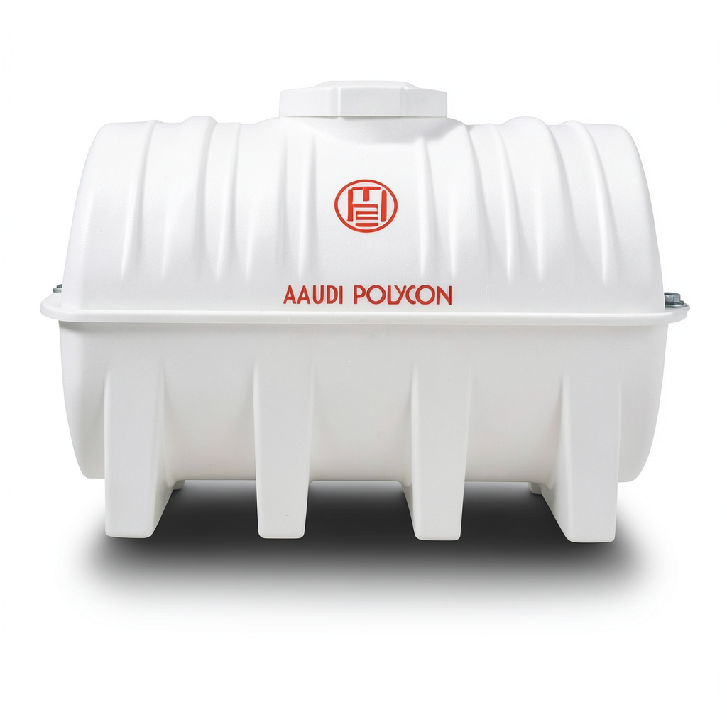 Water Tank Al-Hussaini Horizontal Fiberfoam 4000 Liter Capacity | AL-Hussaini trading Est.