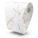 Wall Covering, Classic Design, Bright white with faint brown color, Size 10m×53cm 