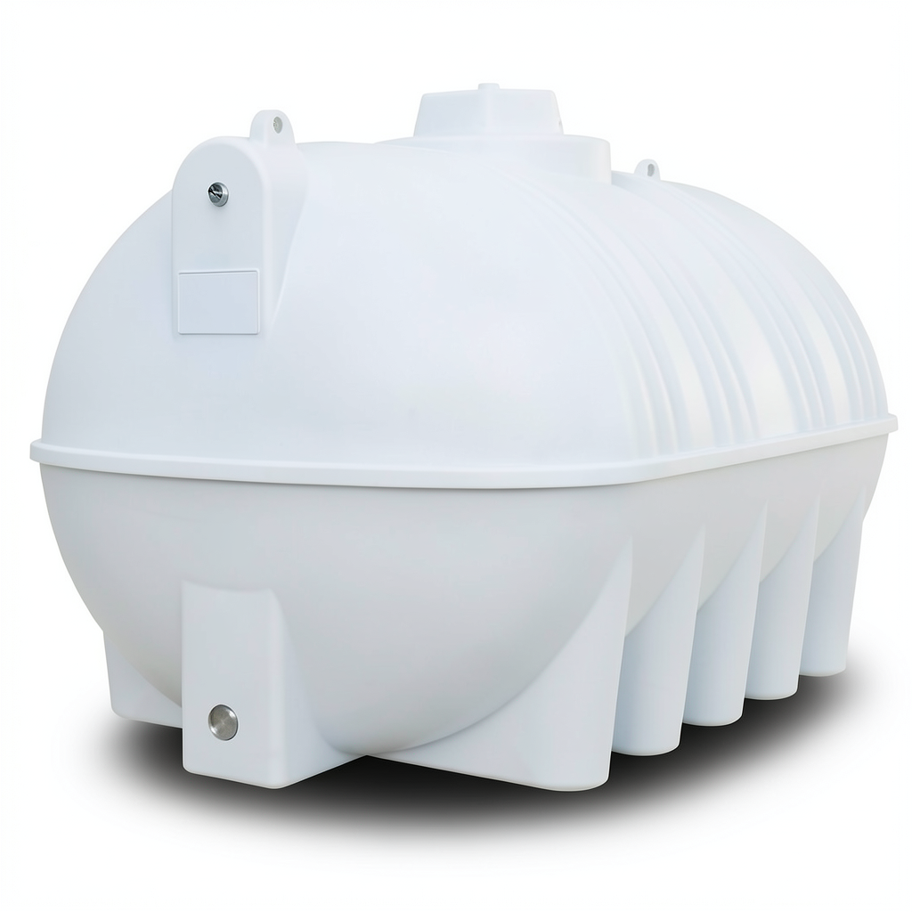 Roto Molding Water Tank 3000 Liter Polyethylene Horizontal 223×155×158 cm
