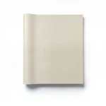 Wallpaper with Plain Design, Beige Color, Size 15.6m × 100cm 