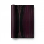  Wallpaper, Classic Design, black with dark red Color, Size 10m×53cm 