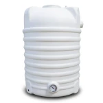 Water Tank Vertical Polyethylene 1500 Liter Capacity, Height 150 cm