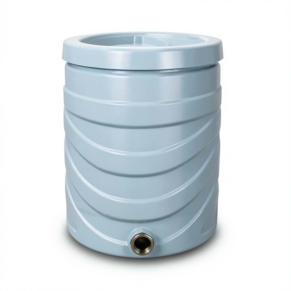 Water Tank 10000 Liter Vertical Fiberglass, Diameter 184-200 cm, Height 366-420 cm