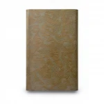 Classic Wallpaper, Vinyl Sheath, Length 10m, Width 53cm, brown with gold Color