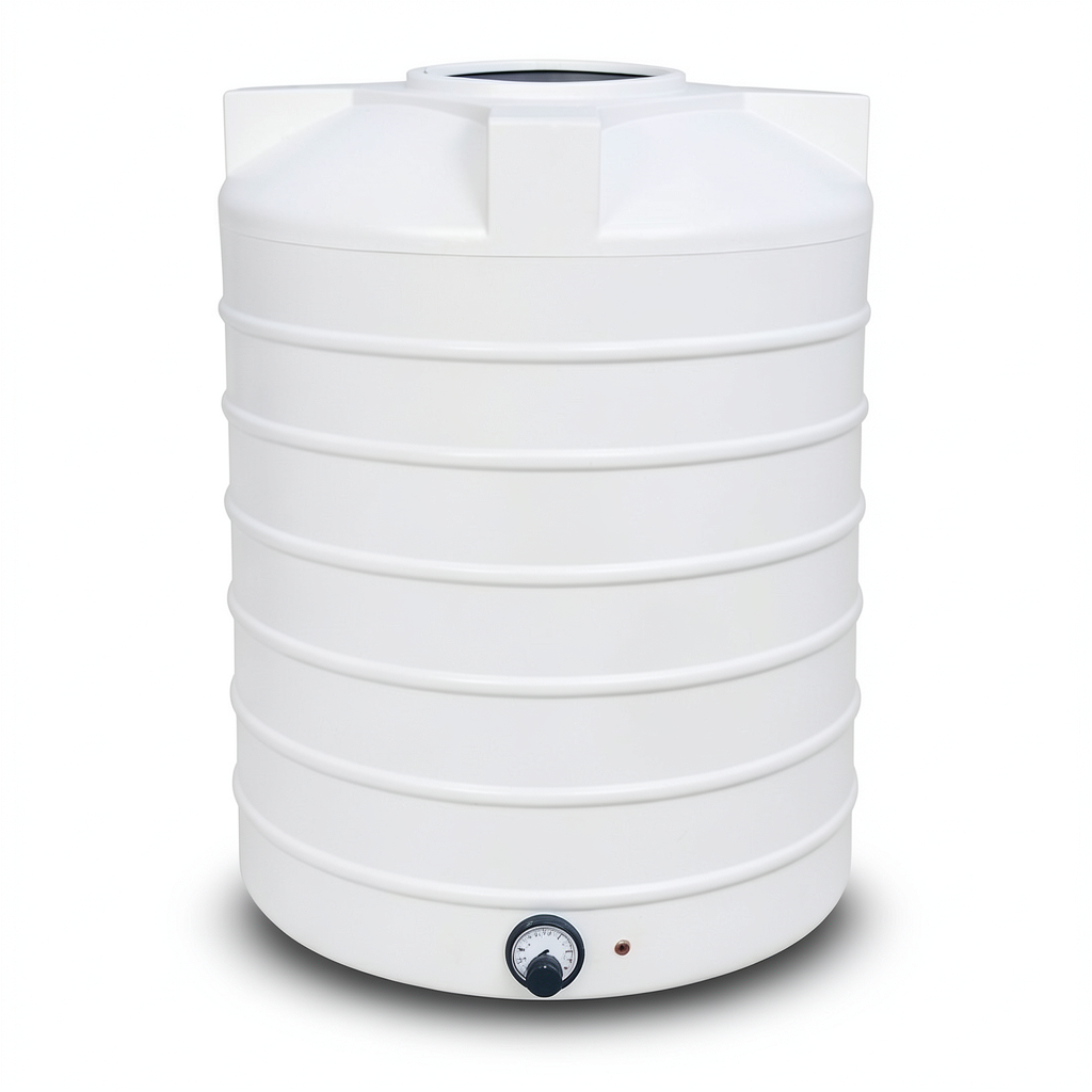 Water Tank Al Arabia Vertical Polyethylene 2500 Liter, Size 144x148 cm