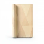 Wall Covering, Classic Design, peach yellow with light brown Color, Size 10m×53cm 
