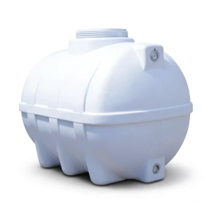 Water Tank 60000 Liter Fiberglass Horizontal, 300 cm Diameter