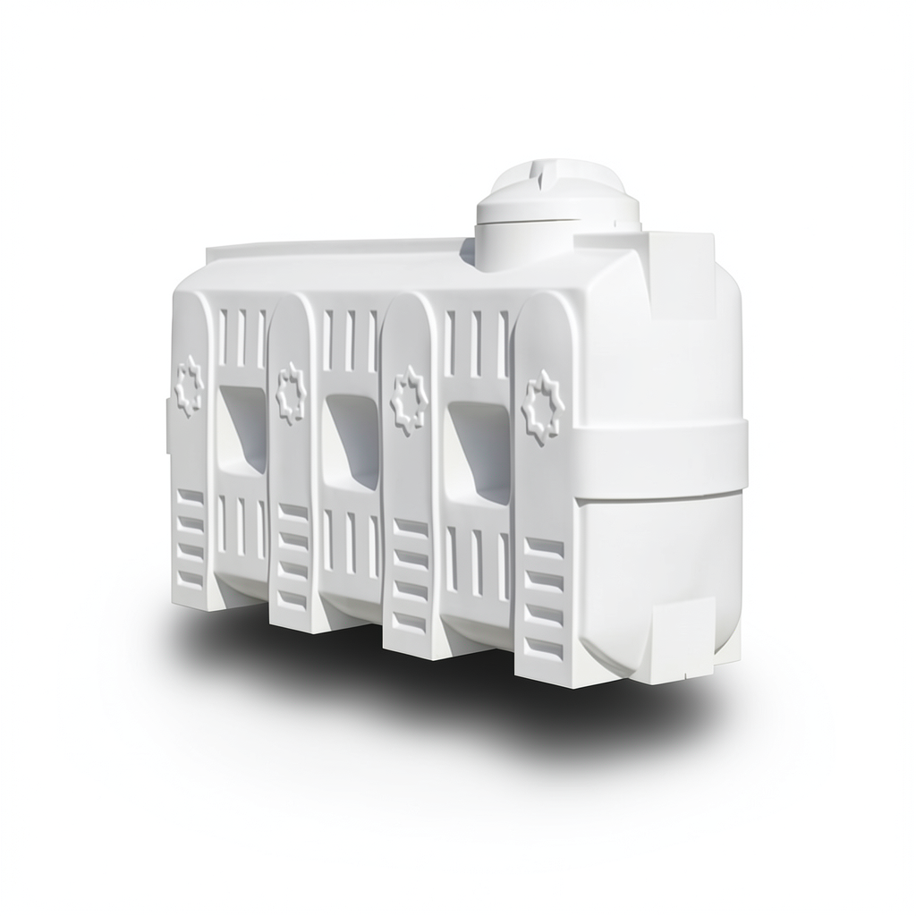 Water Tank Polyethylene Walkway 20000 Liter Capacity, 287x77.5x122,136,149 cm