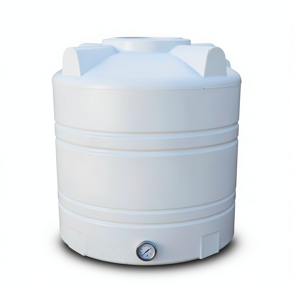 Water Tank Vertical 2000 Liter Polyethylene 1280cm Diameter, 1800cm Height