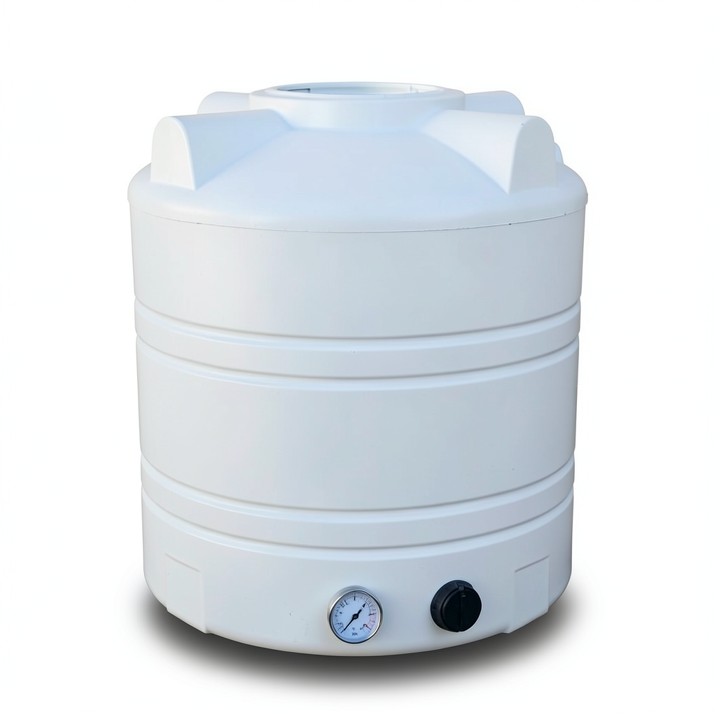 Water Tank Vertical Polyethylene 10000 liter Capacity, Diameter 2200 cm, Height 3000 cm