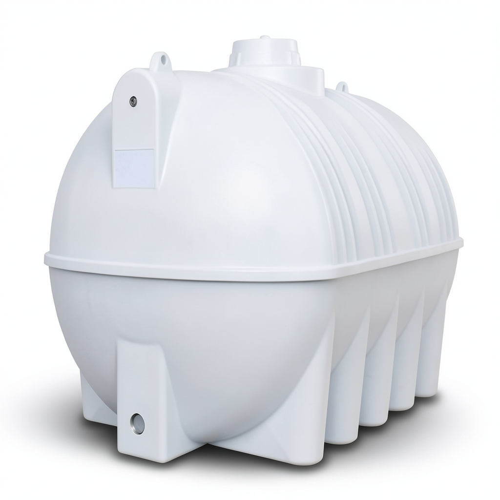 Water Tank Marjan Horizontal Polyethylene 3000 Liter, Size 202×145×160 cm