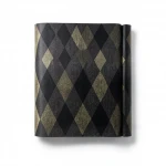 Wall Covering, Classic Design, black with light gold Color, Size 10m×53cm 