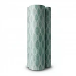 Classic Wallpaper, Vinyl Sheath, Length 15.6m, Width 106cm, light with dark green Color 