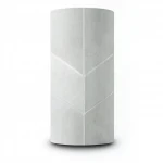 Wall Covering, Classic Design, Light gray with sandy Color, Size 15.6m×106cm 