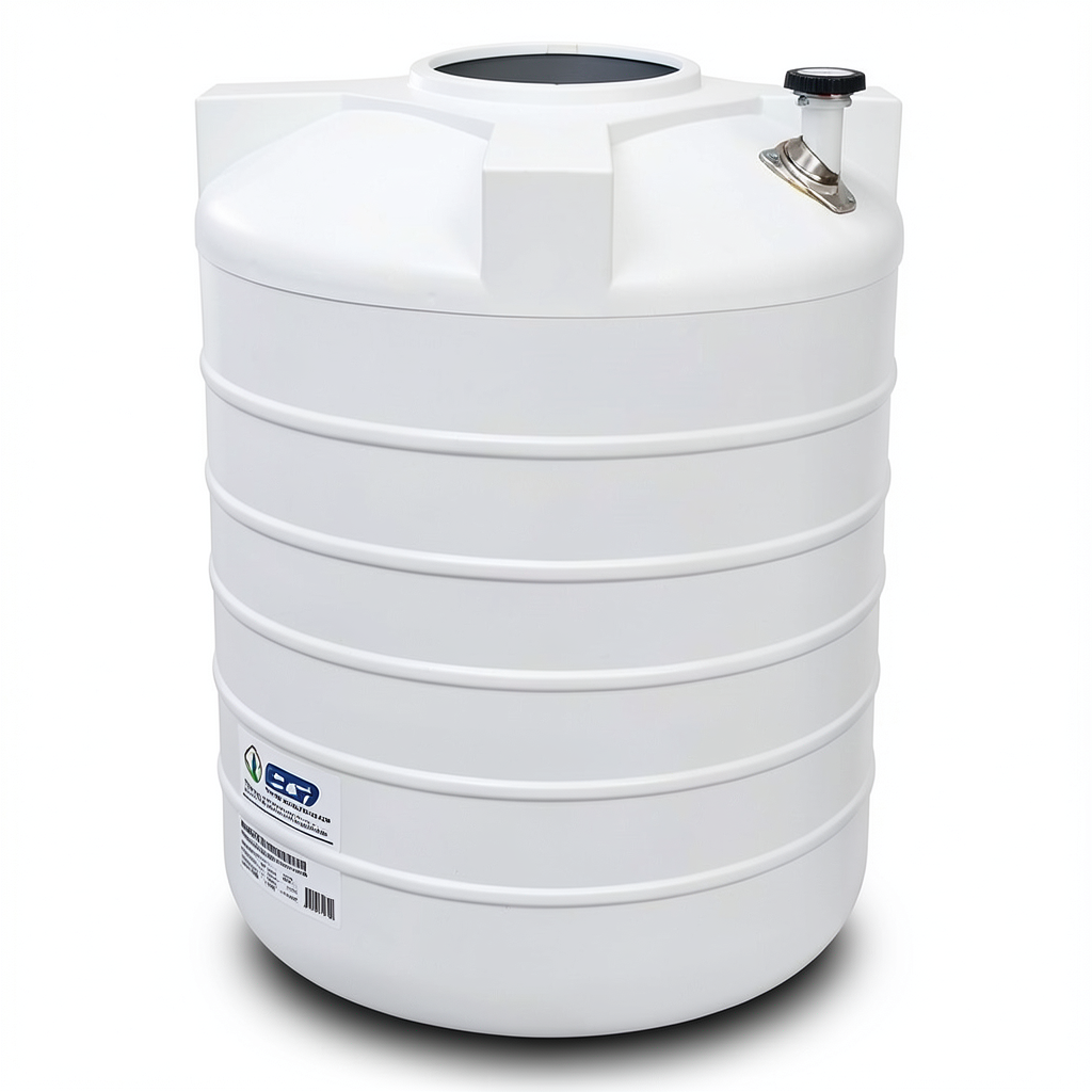 Water Tank Vertical Polyethylene 3000 liter, Length 193 cm