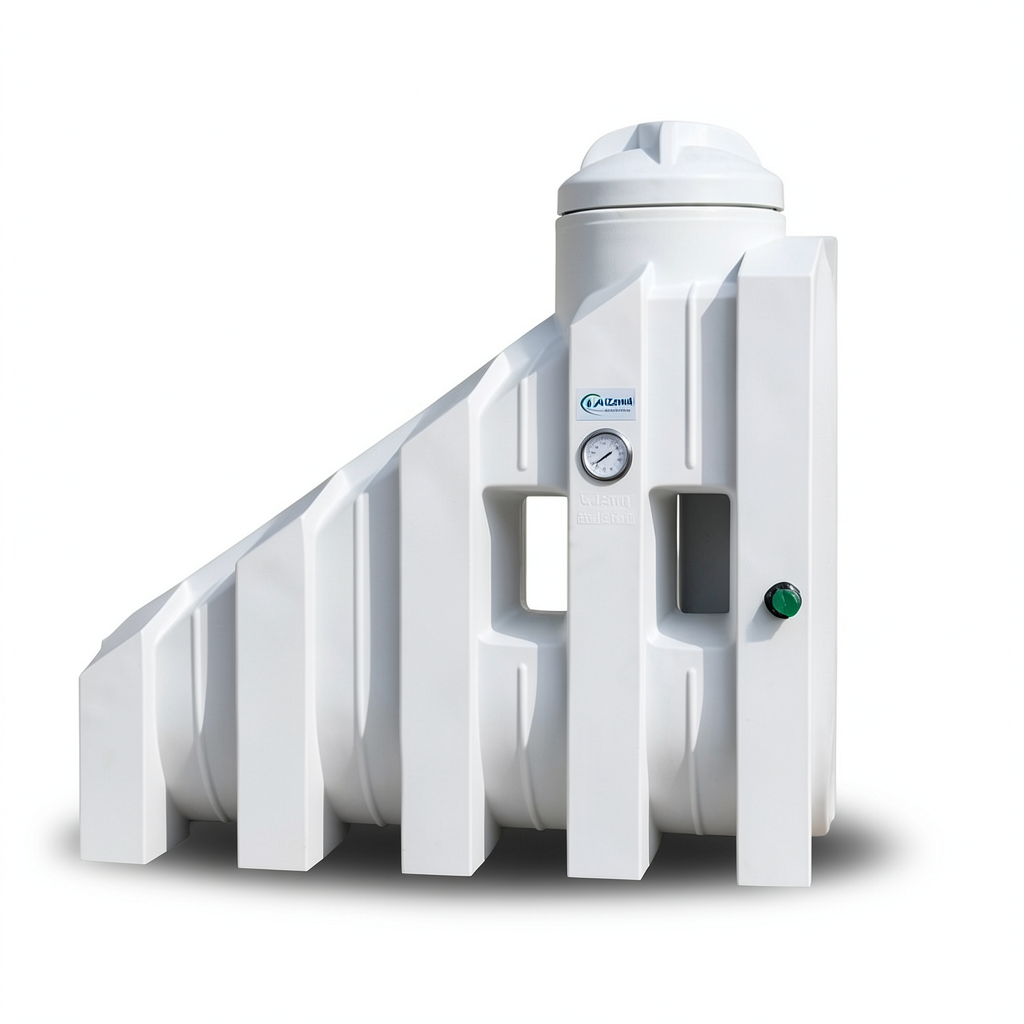 Water Tank Al Zamil Staircase Polyethylene 1250 Liter Capacity | Al Zamil Tanks