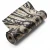 Patterned Wallpaper, Size 15.6m×100cm, Dark brown color with beige and black patterns 