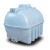 Al Arabia Water Tank Polyethylene Horizontal 6000 Liter Capacity - Image 1