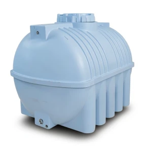 Water Tank 9000 Liter Horizontal Polyethylene, 357 cm Length