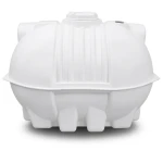 Water Tank Al-Furidi Horizontal Polyethylene 1000 Liter Capacity