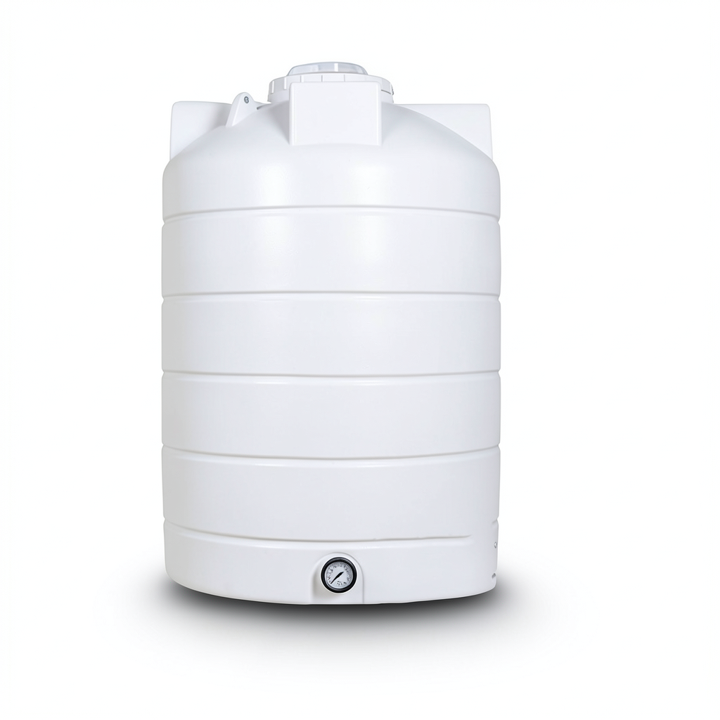 Water Tank Vertical Polyethylene 5000 Liter Capacity