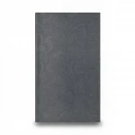 Patterned Wallpaper, Length 15.6 meters, Width 100 cm, Dark Gray Color 