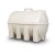 Water Tank Al Kawthar Horizontal Polyethylene 2000 Liter, Size 195×122×131 cm - Image 1