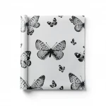 Vinyl Wall Decoration, Youthful Design, Size 15.6m×106cm, black with gray Color