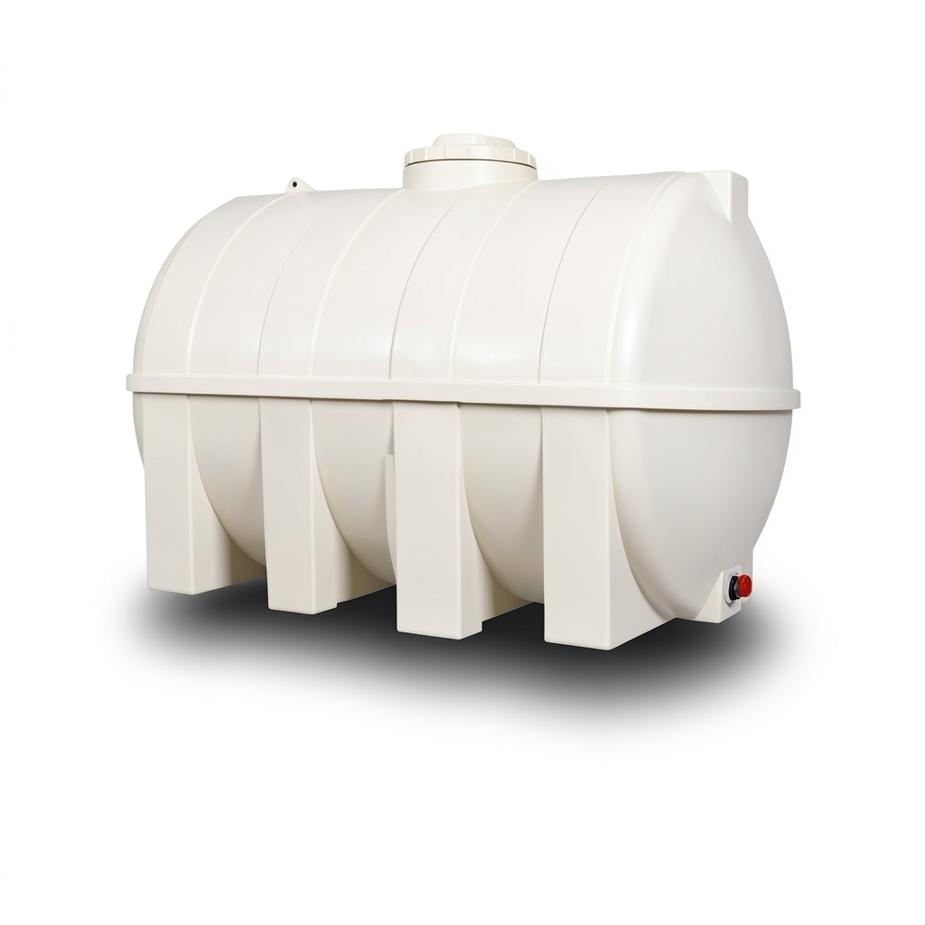 Water Tank Horizontal 4000 Liter Polyethylene