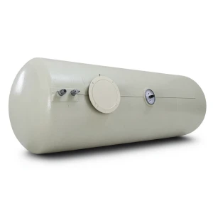 Water Tank 3000 Liter Fiber Glass Horizontal, Diameter 150 cm