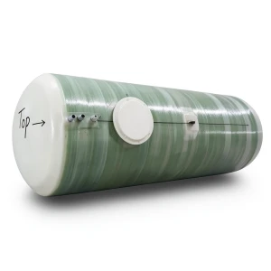 Water Tank Al-Kawthar Horizontal Fiber Glass 4000 Liter, Size 230×150×160 cm