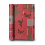Youthful Wall Covering, Color red with brown and gray, Length 15.6m, Width 106cm  