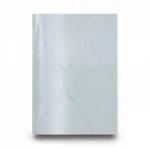 Vinyl Wallpaper, Patterned Design, Size 15.6m × 106 cm, Silver Gray Color