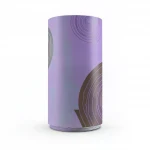Vinyl Wallpaper, Youthful Design, Size 10m×53cm, purple with gray and brown Color