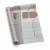 Vinyl Wallpaper, Youthful Design, Size 10m×53cm, brown with gray Color 