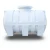 Water Tank Horizontal 2000 Liter Polyethylene, Insulated - Image 1