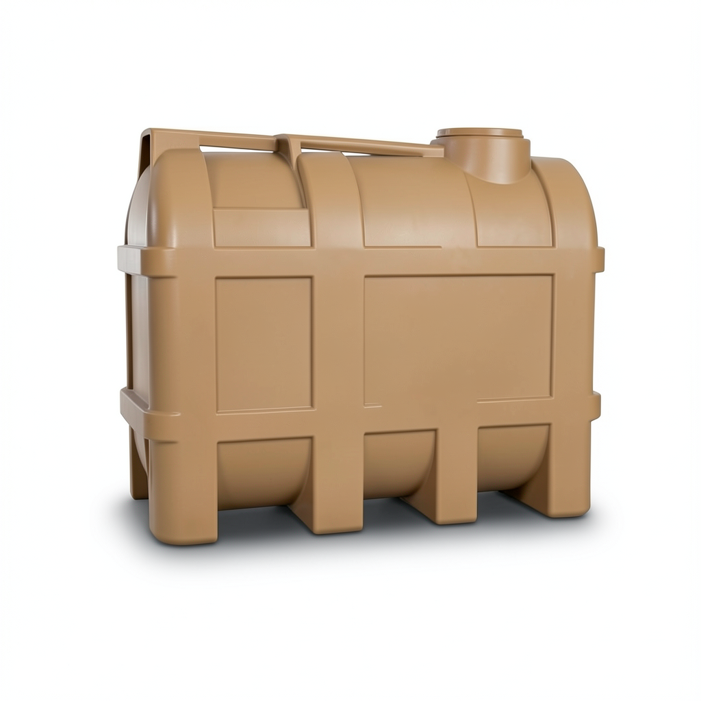 Water Tank Walkway Polyethylene 3000 Liter Capacity