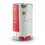 Youthful Wall Covering, Color red and green with purple , Length 10m, Width 53cm 