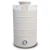 Water Tank 1500 Liter Vertical Polyethylene, Diameter 120 × Height 144 cm - Image 1