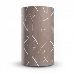 Youthful Wallpaper, Color brown with white, Length 10m, Width 53 cm