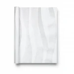 Vinyl Wall Decoration, Youthful Design, Size 10m×53cm, gray with white Color 