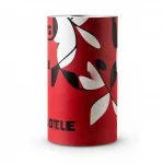 Youthful Wallpaper, Color red with black and white, Length 10m, Width 53 cm 