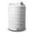 Water Tank Vertical Fiber Glass 2000 Liter Capacity 126×160 cm - Image 1