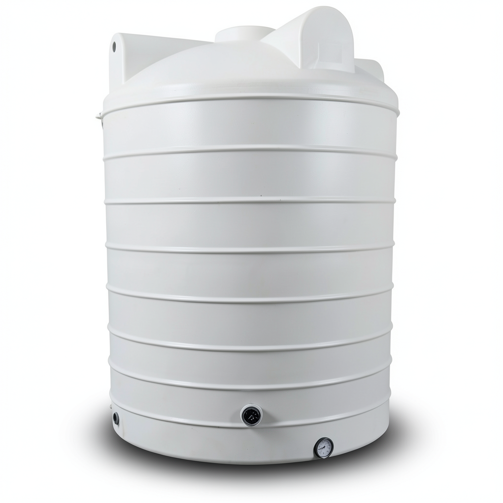 Water Tank 20000 liter Fiber Glass Vertical 357×290 cm