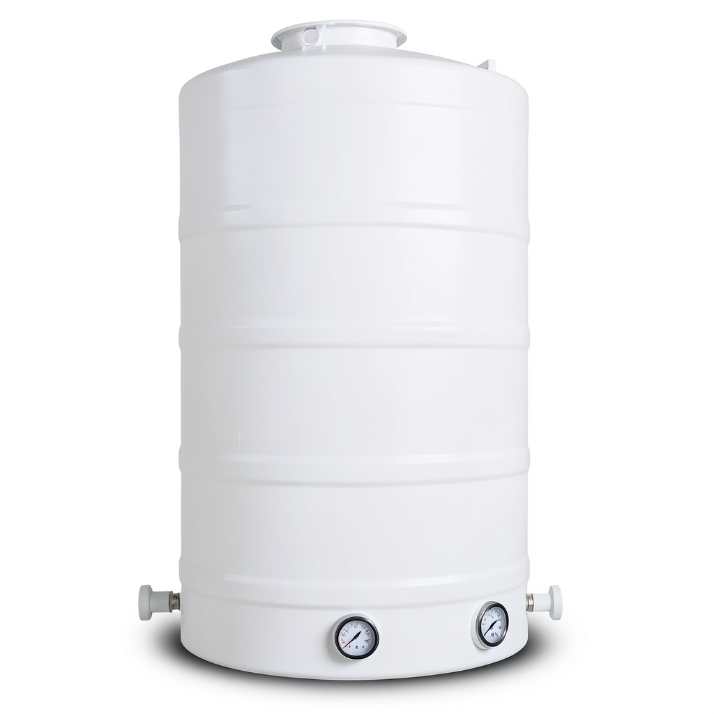 Water Tank Gulf Quality Vertical Fiberglass 6000 Liter Capacity, Diameter 180 cm