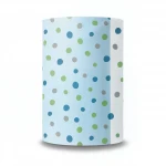 Vinyl Wall Decoration, Youthful Design, Size 10m×53cm, blue with green, gray and white Color