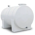 Water Tank Horizontal 6000 Liter Capacity Fiberglass Diameter 150 cm